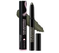 Waterproof Eyeshadow Stick- Long-Lasting Cream-to-Powder Eyeshadow Pencil, Blendable & Smudge-Proof, Matte & Shimmer Finish, Multi-Use as Eyeliner or Highlighter (#04 Smoky Green)