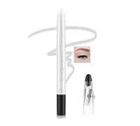 Waterproof Eyeshadow Stick with Shimmer Finish - Smudge-Proof Formula for All-Day Wear - Multifunctional Eye Makeup Tool Creamy Smooth Application, Vibrant Pearlescent Finish (Pearly White)