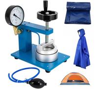 Waterproof Fabric Hydrostatic Pressure Tester with Metric/Imperial Gauges for Garments and Raincoats - Max Pressure 2.9psi 5000mm, Ideal for Quality Testing