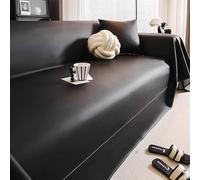 Waterproof Faux Leather Sofa CoverPetFriendly ScratchResistant NonSlip Protector for 3 Sizes (180x380cm) Furniture Shield