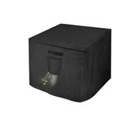 Waterproof Fire Pit Cover, Portable Square Firepit Shade, Outdoor Protective Cover for Garden, Balcony, Camping, Deck, RV, Travel, or Backyard Use, Tear Resistant, 82 x 82 x 61 cm