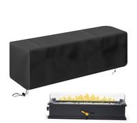 Waterproof Fire Pit - Rectangular Patio Shield, Tear Resistant Protector | Outdoor Storage For Yard, Camping With Garden Gain Configuration During The Season Of The Sa