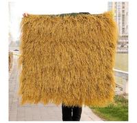 Waterproof & Fireproof Synthetic Grass Roof - Artificial Straw for Gazebos Tourism Areas Beach Party Decorations Agriturismo Event Canopies Outdoor Use