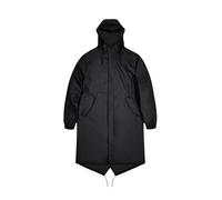 Waterproof Fishtail Parka with Hood - male - Rains - Rain Jackets - Black - L - Jackets L