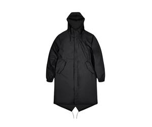 Waterproof Fishtail Parka with Hood - male - Rains - Rain Jackets - Black - M - Jackets M