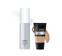 Waterproof Fix & Finish Kit | Makeup Fixer (50ml) + Mediu.m Natu.ral All Day Hydra Matte Mini Foundation (18ml) | Makeup Kit For Women (Combo Pack of 2)