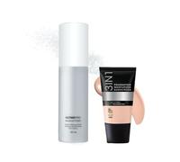 Waterproof Fix & Finish Kit | Makeup Fixer (50ml) + Rose Ivory All Day Hydra Matte Mini Foundation (18ml) | Makeup Kit For Women (Combo Pack of 2)