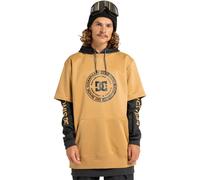 Waterproof fleece hoodie DC Shoes Dryden Jaune S