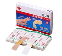 Waterproof Flexible Bandages & Waterproof Wrapped Bandages | Adhesive Bandage Dressing Bandages,50/100 COUNT TRUE HESPRIPTIONS, Flexible Fabric Protective Stickers for Hits