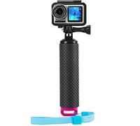 Waterproof Floating Handle Grip Anti-Slip Floating Bobber Stick Floaty Handler Holder Mount with Lanyard for Go Pro Hero 11/10/9/8/7/6/5/4/3 Session DJI Osmo and Other Action Cameras