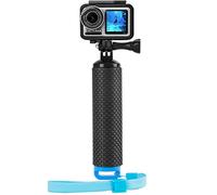 Waterproof Floating Handle Grip Anti-Slip Floating Bobber Stick Floaty Handler Holder Mount with Lanyard for Go Pro Hero 11/10/9/8/7/6/5/4/3 Session DJI Osmo and Other Action Cameras