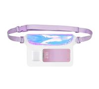 Waterproof Floating Phone Bag - IP68 PVC Iridescent Waist Pouch | Outdoor Swimming Beach Protection Case, Stylish Waterproof Phone Holder, Secure Travel Accessory for Water Sports Use