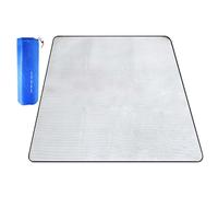 Waterproof Floor Cover - Footprint Mat, Camping Heat Foil Cover | Portable Insulation Layer Outdoor Large Aluminium Picnic Sheet with Sun Reflective for Park B