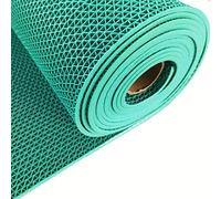 Waterproof Floor Mat, Non-Slip PVC Drainage Carpet for High Traffic Areas, Bathrooms, and Toilets