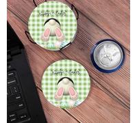 Waterproof Floor Place Mats Easter Series Insulated Absorbent Holiday Printed Ceramic Keep Your Desktop Dry（ 5）