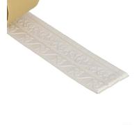 Waterproof foam edge decorative wall molding trim strip for home office stairs doors and ceilings suitable for cutting and splicing on smooth surfaces (B)