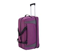 Waterproof Foldable, Heavy-Duty Spinner Wheels Carry-On Luggage for Short Trip, Women's Expandable Wheeled Duffle Bag Maternity & Postpartum Organizer(M)