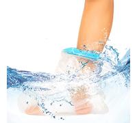 Waterproof Foot Cover for Shower, Soft Comfortable Cast Cover for Foot, Ankle Cast Covers for Shower, Reusable Cast Protector, Elastic Plaster Cast Bag for Bandage, Dressing, Wound Care Supplies