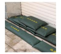 Waterproof for Garages 10-Piece Set of Sand-Free Flood Control Sandbags Reusable Water-Absorbing Pads for Flood Control Properties Quick Absorbing Flood(30x70cm(11.8x27.5in))