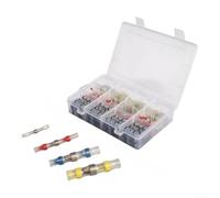 Waterproof for Heat Shrink Butt Connectors Solder Seal Wire Terminals for Car Boat Repair - Insulated Electrical for splice Kit AWG 26-10(250PCS)