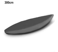 Waterproof For Kayak Cover for Outdoor For Storage and Travel, Featuring Adjustable Roll and Clip Closure to Safeguard Against Water, Dust, and UV Exposure (300mgrey)