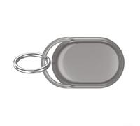 Waterproof for TPU Case For Xiaomi for Smart Tag Shockproof Protective Cover Carabiner Hook Transparent Secure Attachment For Backpack Keychain Pet Collar(Transparent Black)