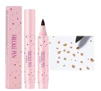 Waterproof Freckle Pen - Create Effortlessly Natural Sunkissed Makeup with Soft Dot Spot Pen (Light Brown)