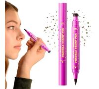 Waterproof Freckles - Makeup Pen, 2 In 1 False Speckle Stamp For Skin Beauty, Cosmetic Applicator With Liner Tip, Beauty Tool, Applicator For Girl, Natural, Look And Gathering