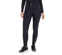 LeMieux Drytex Waterproof Breeches - Knee Grip Silicone Print - Soft Fleece Lining - Navy - UK6