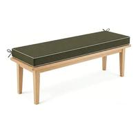 Waterproof Garden Bench Cush 5cm Thick, Slip Resint Outdoor Mat for Pallet Sofa & Swing, Removable er Cover, & Colors - 90x30x5cm