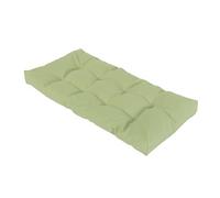 Waterproof Garden Bench Cushion 8cm Thick Non Slip Replacement Pad for 2/3/4 Seater Patio Swing Hammock Weather Resistant Outdoor Furniture in Light Pink/Green 170x60cm