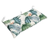Waterproof Garden Bench Cushion, 8cm Thick Outdoor Seat Pad for 2/3-Seater Benches, Indoor/Outdoor Furniture Replacement Cushion, 100X50cm