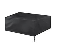 Waterproof Garden Furniture Cover 183x76x72 cm Heavy-Duty Outdoor Table & Chairs Cover 420D Oxford Fabric UV Resistant All-Weather Protection