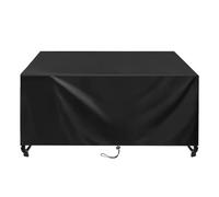 Waterproof Garden Furniture Covers 270x200x70cm/LxWxH Upgraded 420d Heavy Duty Oxford Fabric,Outdoor Sofa Cover Waterproof,Windproof Anti-UV Garden Table Cover Square