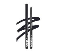 Waterproof Gel Black Eyeliner Pencil, Twist-Up Smudge-Proof Eye Liner with Fine Tip, Smooth Creamy Formula for Precise Shimmer Lines, for Waterline and Daily Makeup (11 Black)