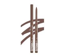 Waterproof Gel Brown Eyeliner Pencil, Twist-Up Smudge-Proof Eye Liner with Fine Tip, Smooth Creamy Formula for Precise Shimmer Lines, for Waterline and Daily Makeup(09 Brown)