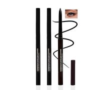 Waterproof Gel Eyeliner Pencil Set - Classic Black, Long-Lasting, Smudge-Proof, Soft Creamy Formula with Ultra-Fine Tip for Precise or Bold Lines, Smooth Application for Polished Eyes