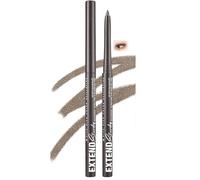 Waterproof Gel Eyeliner Pencil, Twist-Up Smudge-Proof Eye Liner with Fine Tip, Smooth Creamy Formula for Precise Shimmer Grey Lines, Suitable for Waterline and Daily Makeup (#10 Soft Taupe)