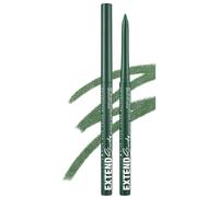 Waterproof Gel Green Eyeliner Pencil, Twist-Up Smudge-Proof Eye Liner with Fine Tip, Smooth Creamy Formula for Precise Shimmer Lines, for Waterline and Daily Makeup