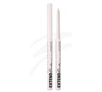 Waterproof Gel White Eyeliner Pencil, Twist-Up Smudge-Proof Eye Liner with Fine Tip, Smooth Creamy Formula for Precise Shimmer Lines, for Waterline and Daily Makeup (01 Pure White)