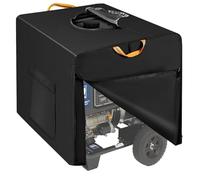 Waterproof Generator Cover Outdoor Heavy Duty in 800D Oxford, Universal Generator Protection Cover Portable Dustproof Rainproof Waterproof UV Resistant, Fit for 5000-10000 Watt (32 x 24 x 24 inch)