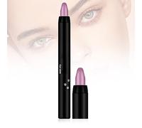 Waterproof Glitter Eye Shadow Pen, 2025 Newest 2 Piece Waterproof Glitter Eye Shadow Pen, Glitter Eye Shadow Stick Shimmer Glitter Pearl Cream Eye Shadow Stick (06 Desert Gold)