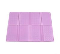 Waterproof Grass Mat 38x28cm for Hiking Picnic | Unfolds to 28x38.4cm, ample space for adults, bright colors blue red green purple visible