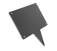 Waterproof Grave Photo Frame 11x9 Acrylic with Ground Stake