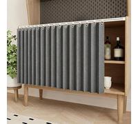 Waterproof Gray Kitchen Shelf Cover, Dustproof & No-Drill Installation, Fits Cabinets & Bookcases, 100 x 100 cm / 39 x 39 in - Ideal for Organizing & Protecting!