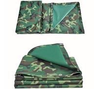 Waterproof Green Poly Tarp Cover 1.5x2m-12x12m with Grommets for Outdoor Use - Ideal for Boats, Pools, Roofs, Porches, and Gazebos (300x300cm)