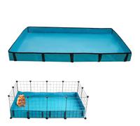 Waterproof Guinea Pig Cage Liners,Washable Guinea Pig Bedding with Tarp Bottom for C&C Grids,Reusable Guinea Pig Pee Pad Mats,Small Animal Cage Liner Base for Chinchilla,Bunny,Hamster,Rabbit (No Cage)