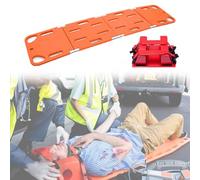 Waterproof Gurney Stretcher, Backboard Imlizat/tial First Aid Spine Board, Heavy Du l Precauts for Emerncy (Head+Backboard imlizer)