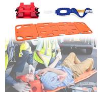 Waterproof Gurney Stretcher, Backboard Imlizat/tial First Aid Spine Board, Heavy Du l Precauts for Emerncy (Clete Set)