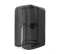 Waterproof Gym Rack Cover Squat Rack Cover with Zipper for Squat Rack and Weight Lifting Cage - 420D Protective Dust for Indoor & Outdoor Use (M Size)(M：42*40*64inches)